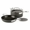 All-Clad Essentials Nonstick Hard Anodized Large Fry Pan & Sauce Pan Set -Le Creuset sales 61kg88jhtdl. ac sl1500