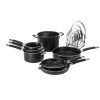 Cuisinart SmartNest Non-Stick Aluminum Cookware Set | 12-Piece -Le Creuset sales 61noy eks6l. ac sl1500 1
