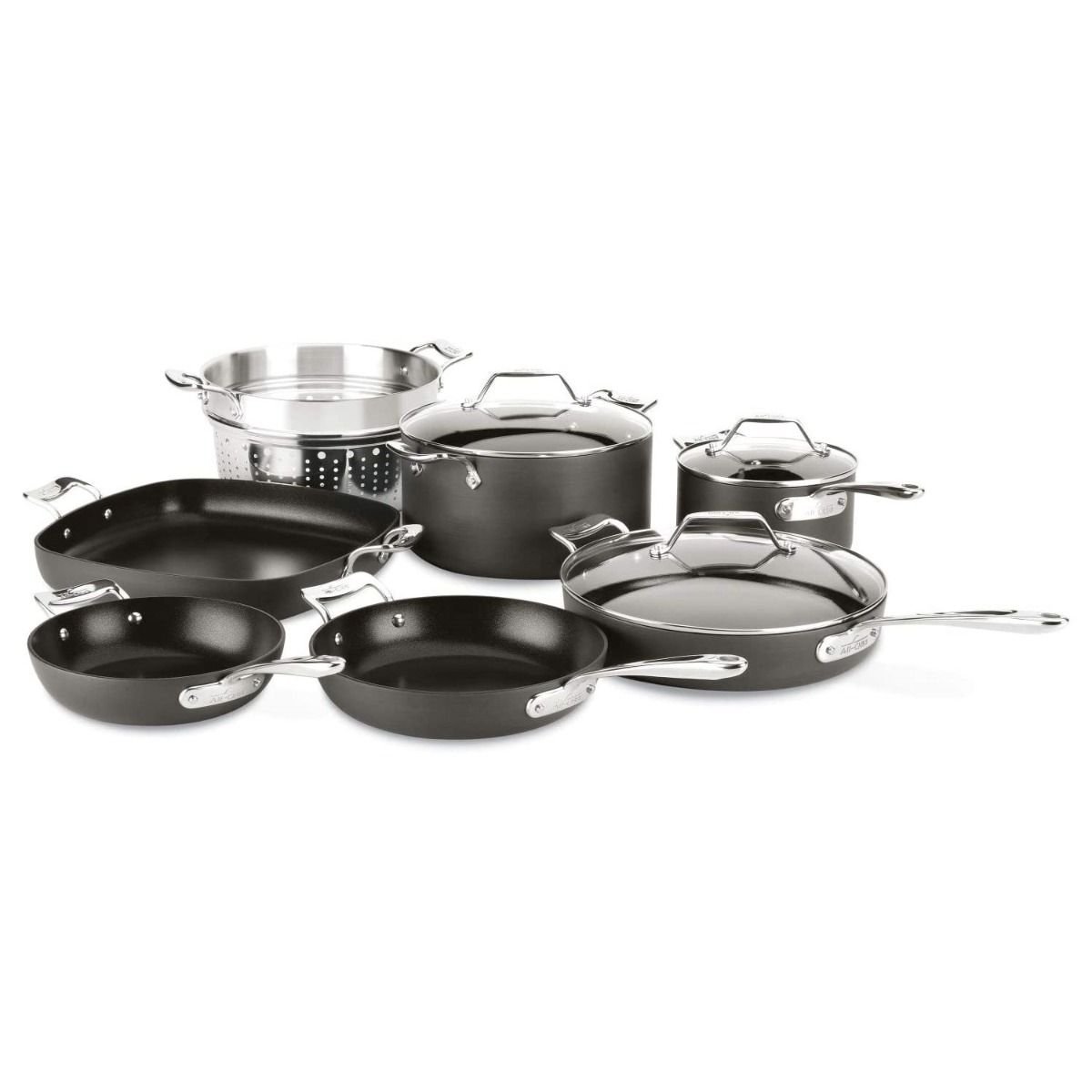 All-Clad Essentials Nonstick Hard Anodized Bakeware Set | 10-Piece All-Clad Essentials Nonstick Hard Anodized Bakeware Set | 10-Piece -Le Creuset sales 61p6stpmf3l. ac sl1500