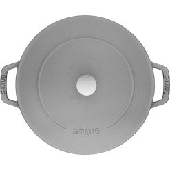 Staub Stackable Cocotte, Braiser, And Grill Pan With Lid | Graphite Grey 7 Staub Stackable Cocotte, Braiser, And Grill Pan With Lid | Graphite Grey -Le Creuset sales 61rrw0w d4l. ac sl1500