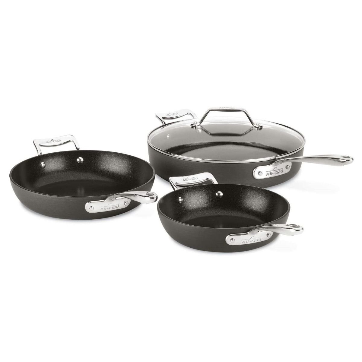 All-Clad Essentials Nonstick Hard Anodized Skillet Set | 3-Piece All-Clad Essentials Nonstick Hard Anodized Skillet Set | 3-Piece -Le Creuset sales 61wsg7gqiyl. ac sl1500