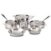 All-Clad D3 Stainless Steel Cookware Set | 10-Piece -Le Creuset sales 61zt pvxtkl. ac sl1500 2