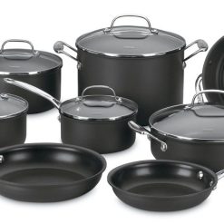Cuisinart Chef's Classic Hard Anodized Nonstick Cookware Set | 14-Piece