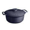 Emile Henry 6-Quart Sublime Stewpot | Indigo 2 Emile Henry 6-Quart Sublime Stewpot | Indigo -Le Creuset sales 664760 sublime dutch oven