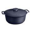Emile Henry 7.5-Quart Sublime Stewpot | Indigo -Le Creuset sales 664770 sublime dutch oven