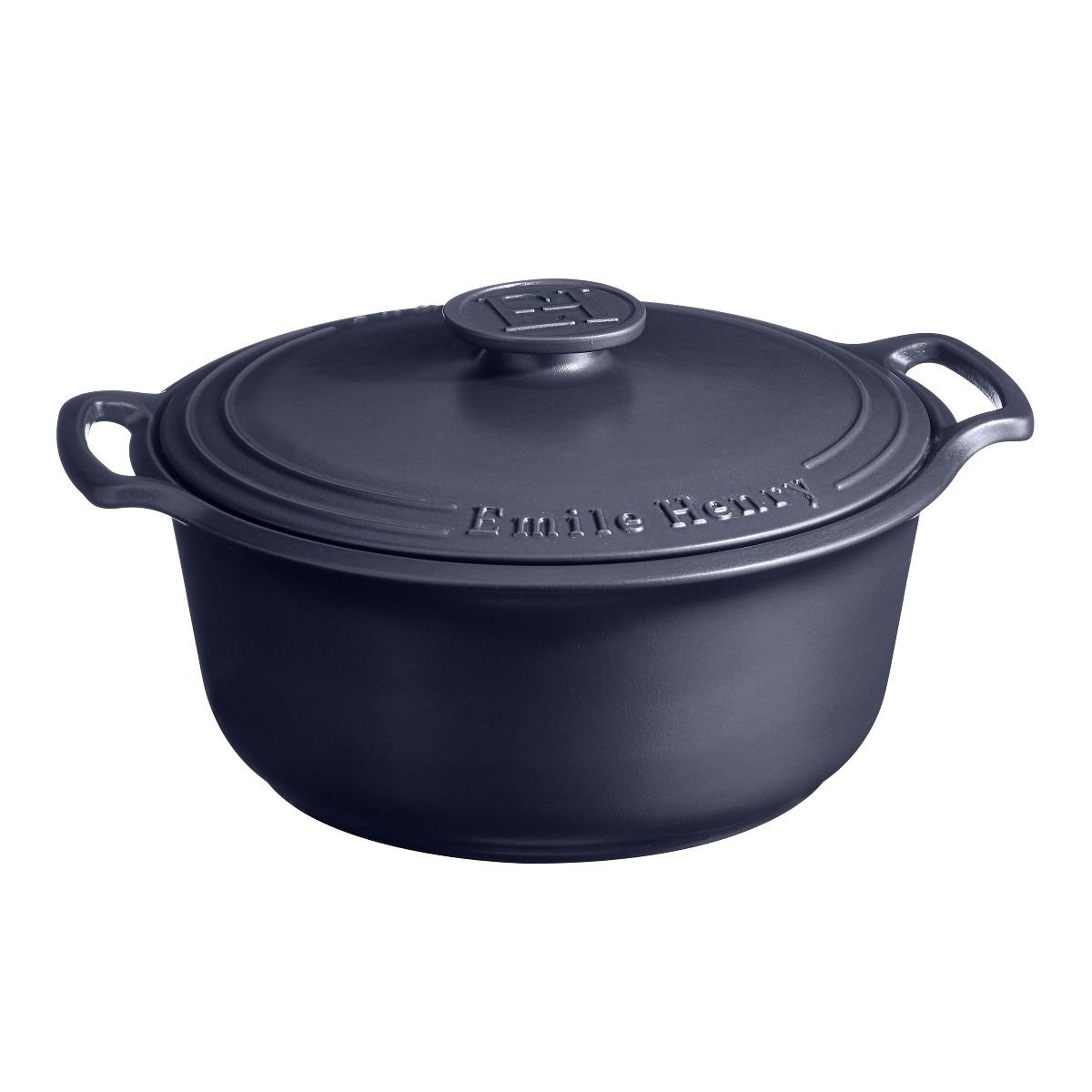 Emile Henry 7.5-Quart Sublime Stewpot | Indigo Emile Henry 7.5-Quart Sublime Stewpot | Indigo -Le Creuset sales 664770 sublime dutch oven