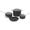 Cuisinart Chef's Classic Hard Anodized Nonstick Cookware Set | 7-Piece