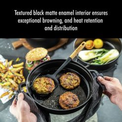 Staub Stackable Cocotte, Braiser, And Grill Pan With Lid | Black 6 Staub Stackable Cocotte, Braiser, And Grill Pan With Lid | Black -Le Creuset sales 71xjeqanpel. ac sl1280