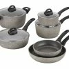 Ballarini Parma 10pc Aluminum Non-Stick Cookware Set -Le Creuset sales 75001 652 ballarini 10pc set 1
