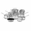 Cuisinart Stainless Steel Cookware & Glass Lids - 14 Pc Chef's Classic Cookware Set -Le Creuset sales 77 14n cuisinart stainless steel cookware set 14 piece chef s classic