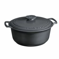 Emile Henry 7.5-Quart Sublime Stewpot | Graphite
