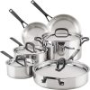 KitchenAid Non-Electrics KitchenAid Stainless Steel 5-Ply Cookware Set | 10-Piece 1 KitchenAid Non-Electrics KitchenAid Stainless Steel 5-Ply Cookware Set | 10-Piece -Le Creuset sales 815lso4ti0l. ac sl1500