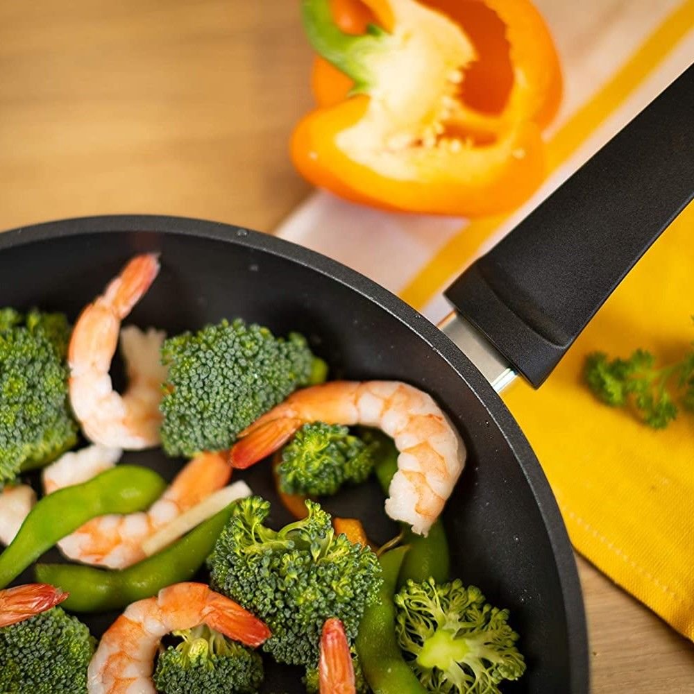 Kuhn Rikon Easy Induction Non-Stick 2-Piece Frying Pan Set | 9.5" & 11" Kuhn Rikon Easy Induction Non-Stick 2-Piece Frying Pan Set | 9.5" & 11" -Le Creuset sales