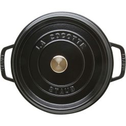 Staub 5 Qt Tall Cocotte | Black -Le Creuset sales 81c4v8id62l. ac sl1500