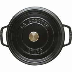 Staub 5 Qt Tall Cocotte | Black -Le Creuset sales 81c4v8id62l. ac sl1500