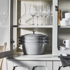 Staub Stackable Cocotte, Braiser, And Grill Pan With Lid | Graphite Grey 13 Staub Stackable Cocotte, Braiser, And Grill Pan With Lid | Graphite Grey -Le Creuset sales 81hpavvlmrl. ac sl1500