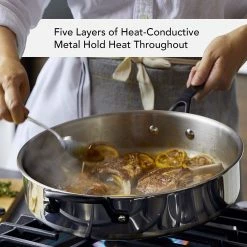 KitchenAid Non-Electrics KitchenAid Stainless Steel 5-Ply Cookware Set | 10-Piece -Le Creuset sales 81zy5fngyvl. ac sl1500