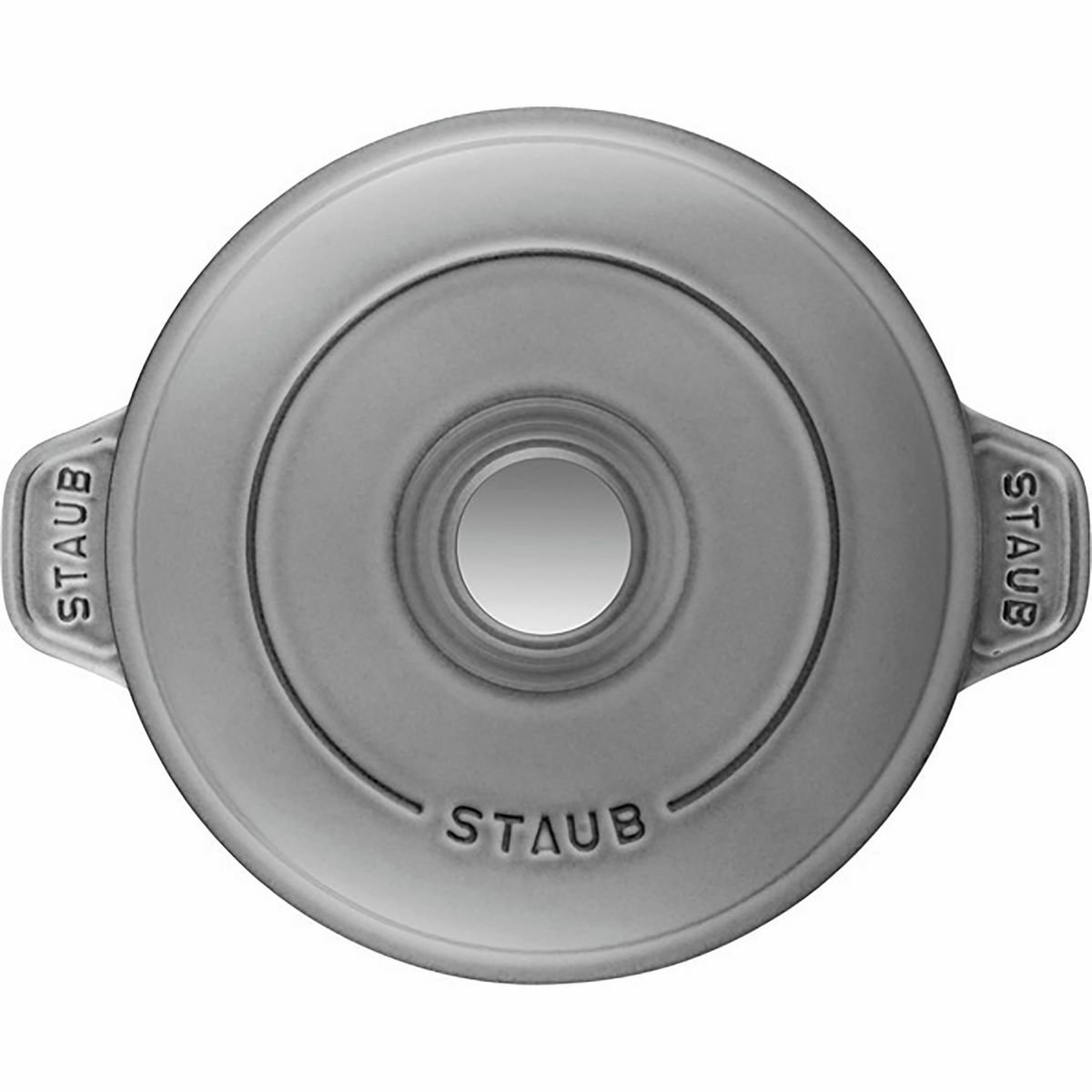 Staub 24 oz Round Covered Braiser | Graphite Grey Staub 24 Oz Round Covered Braiser | Graphite Grey -Le Creuset sales 872078003746 4