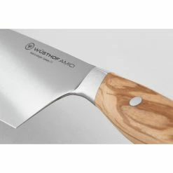 Wusthof Cutlery Wusthof Amici 7" Hollow Edge Santoku -Le Creuset sales amici detail half bolster