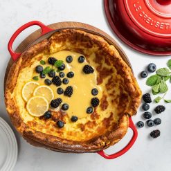 Le Creuset 3.5 Qt. Signature Enameled Cast Iron Braiser With Stainless Steel Knob | Cerise/Cherry Red 6 Le Creuset 3.5 Qt. Signature Enameled Cast Iron Braiser With Stainless Steel Knob | Cerise/Cherry Red -Le Creuset sales cer1