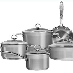 Chantal 21 Steel Induction 9 Piece Cookware Set