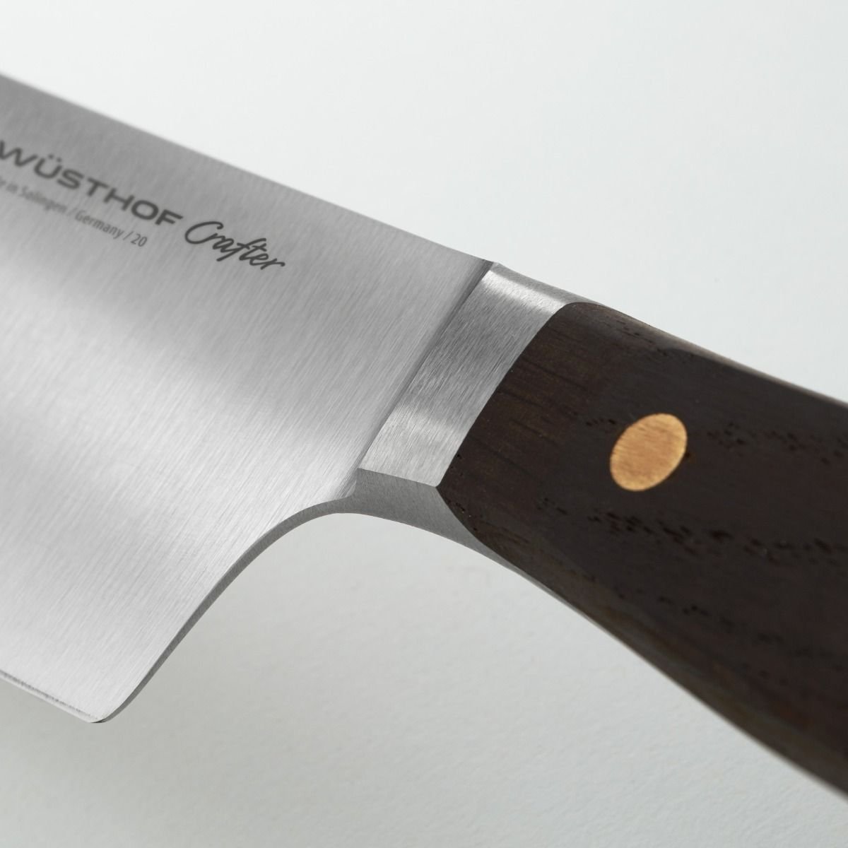 Wusthof Crafter 6" Cook's Knife Wusthof Cutlery Wusthof Crafter 6" Cook's Knife -Le Creuset sales crafter half bolster detail 2