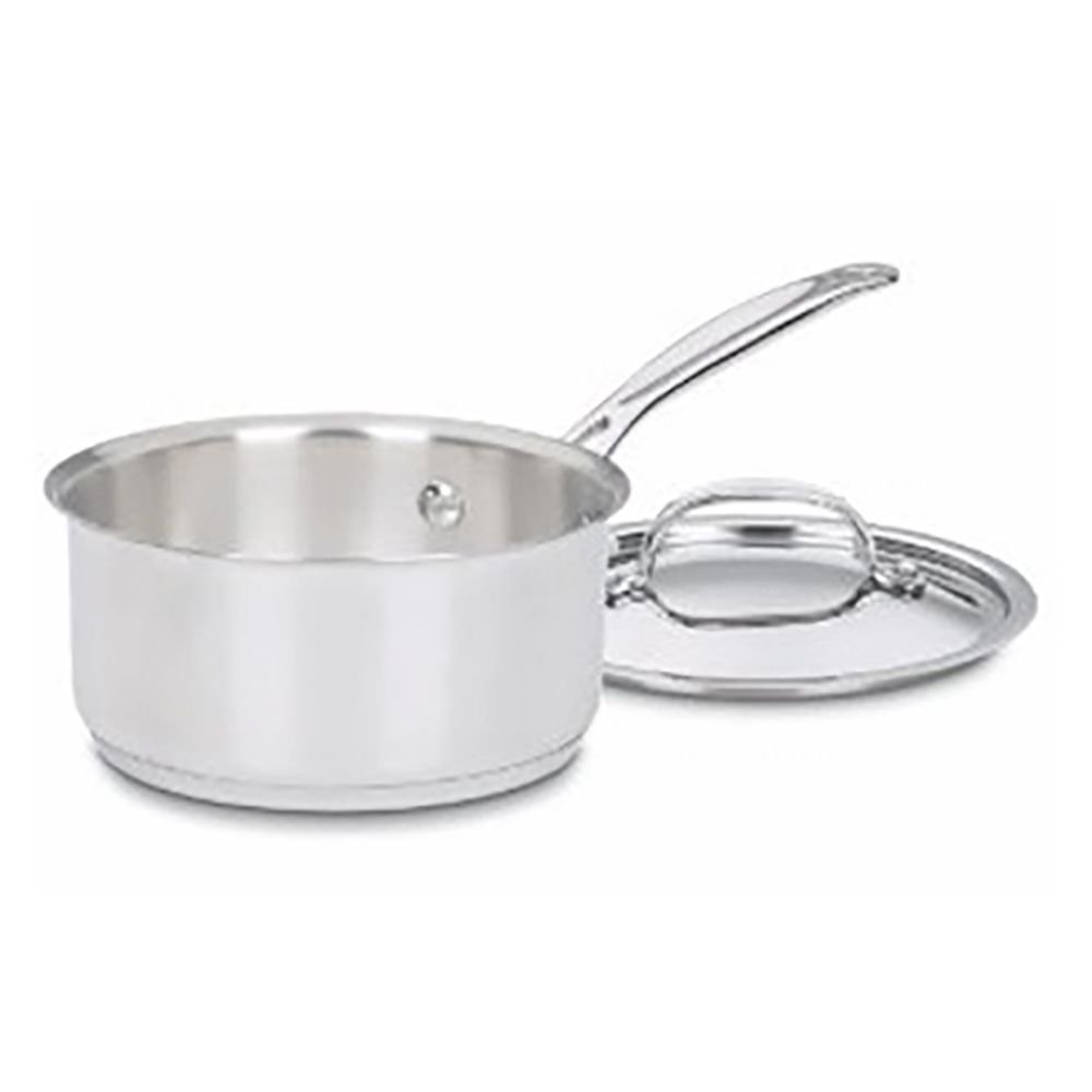 Cuisinart Chef's Classic Stainless Steel Cookware Set | 5-piece Cuisinart Chef's Classic Stainless Steel Cookware Set | 5-piece -Le Creuset sales cuisinart cookware cuisinart 1 quart saucepan with cover popup