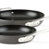All-Clad HA1 Hard Anodized Nonstick Fry Pan Set (10" & 12") | 2-Piece -Le Creuset sales e7859064 all clad ha1 nonstick 10inch 12inch fry pan set