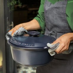 Emile Henry 7.5-Quart Sublime Stewpot | Indigo 5 Emile Henry 7.5-Quart Sublime Stewpot | Indigo -Le Creuset sales eh 47x0 life sublime cocotte dutchoven carrying 24a2361 v