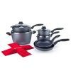 Swiss Diamond | HD 10-Piece Ultimate Kitchen Set + Pan Protectors -Le Creuset sales ekb 6010pp