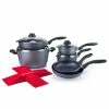Swiss Diamond | HD 10-Piece Ultimate Kitchen Set + Pan Protectors -Le Creuset sales ekb 6010pp