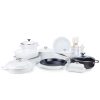 Le Creuset Collector's 23-Piece Set | White -Le Creuset sales ekb le23set16