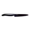 Kyocera Ceramic Knife - 5" Micro Serrated Knife Black 2 Kyocera Ceramic Knife - 5" Micro Serrated Knife Black -Le Creuset sales fk 125 nbk kyocera ceramic knife 5 inch micro serrated knife black