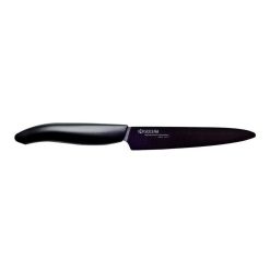 Kyocera Ceramic Knife - 5" Micro Serrated Knife Black