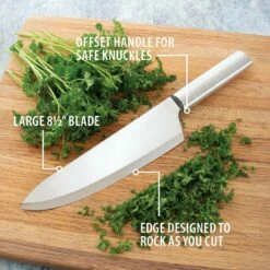 Rada Cutlery French Chef's Knife | Silver -Le Creuset sales french chef r131 text1 5000x