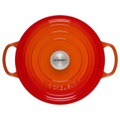 Le Creuset 5-Piece Signature Cookware Set With Stainless Steel Knobs | Flame Orange -Le Creuset sales frenchoven2