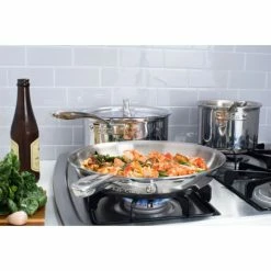 All-Clad D3 Stainless Steel Compact Cookware & Mixing Bowl Set | 8-Piece -Le Creuset sales ghfrswpytyot63yobx3n