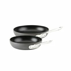 All-Clad HA1 Hard Anodized Nonstick Fry Pan Set (8" & 10") | 2-Piece