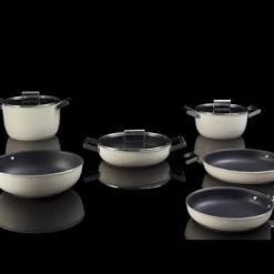 SMEG 4 Qt. Nonstick Deep Pan With Lid | Cream 7 SMEG 4 Qt. Nonstick Deep Pan With Lid | Cream -Le Creuset sales hqdefault 30 49