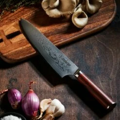 Hammer Stahl Damascus Series Cutlery | 9" Chef Knife 7 Hammer Stahl Damascus Series Cutlery | 9" Chef Knife -Le Creuset sales hs 5001.1 1800x1800