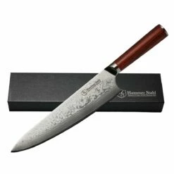 Hammer Stahl Damascus Series Cutlery | 9" Chef Knife