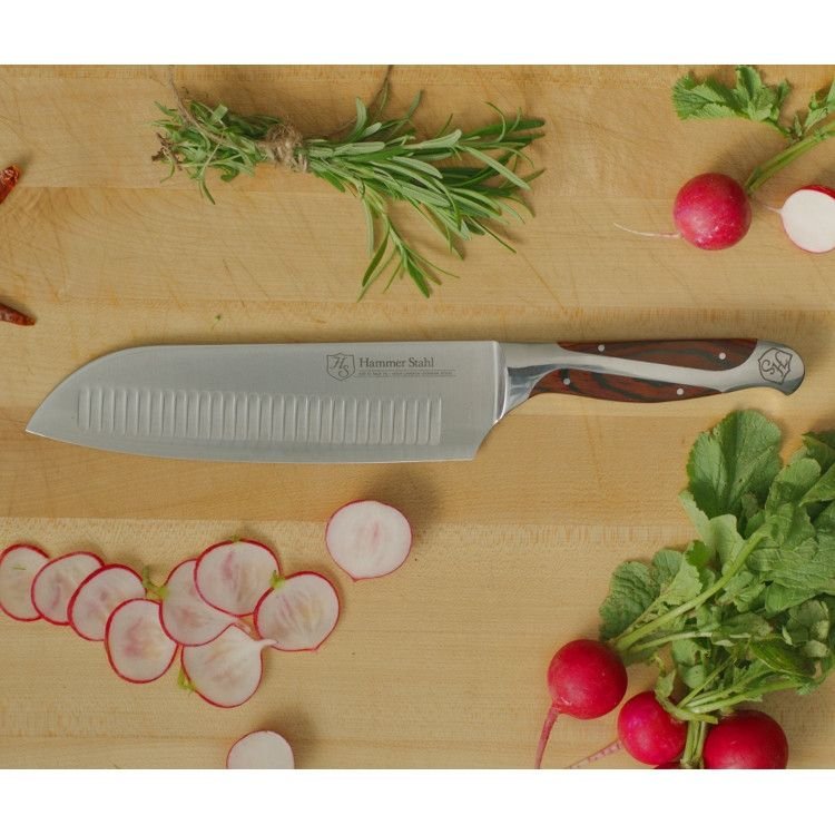 Hammer Stahl Cutlery Classic Collection 7.5" Santoku Knife Hammer Stahl Cutlery Classic Collection 7.5" Santoku Knife -Le Creuset sales hs 6306 2