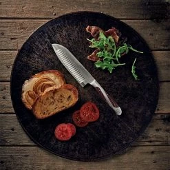 Le Creuset sales 20 Hammer Stahl Cutlery Classic Collection 5.5" Santoku Knife