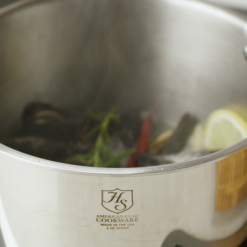 Heritage Steel Cookware Stainless Steel Cookware Set | 5-Piece -Le Creuset sales hsc 14405 2