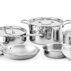 Heritage Steel Cookware Stainless Steel Cookware Set | 10-Piece