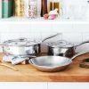 Heritage Steel Cookware Stainless Steel Essentials Cookware Set | 5-Piece -Le Creuset sales hsc 17305 1