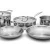 Heritage Steel Cookware Stainless Steel Core Cookware Set | 8-Piece -Le Creuset sales hsc 17308 1