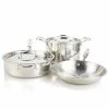 Heritage Steel Cookware Stainless Steel Cookware Set | 5-Piece 2 Heritage Steel Cookware Stainless Steel Cookware Set | 5-Piece -Le Creuset sales hsc 17805ek