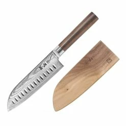 Cangshan Cutlery Haku Series 7" Santoku Knife With Sheath