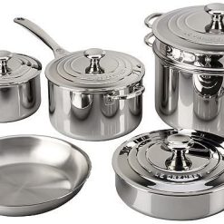 Le Creuset 10-Piece Cookware Set | Tri-Ply Stainless Steel